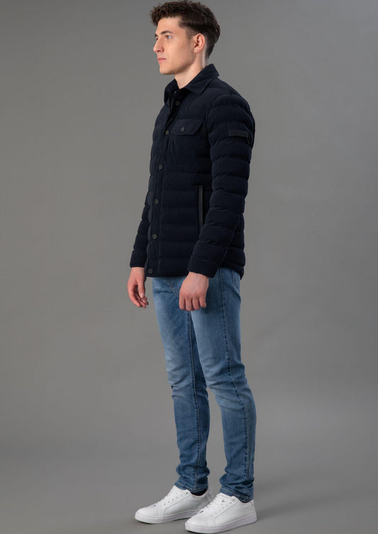 Rihunik Giubbino Uomo Gordon Forest Blu Black