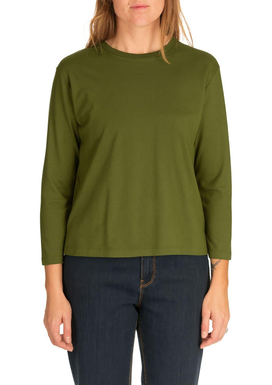 Maglia Donna Verde Militare