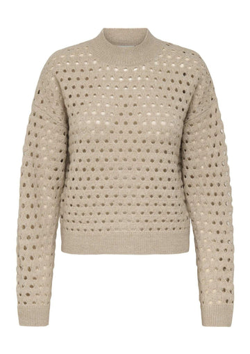 Jacqueline De Yong Pullover Donna Corinne Beige