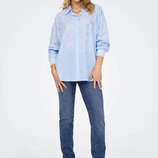 Jeans Donna Only Onlsui Blu Denim Medio 15330805 Medium Blue Denim ONLY 