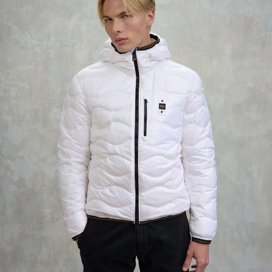 Blauer Piumino Uomo Wave Bianco BLUC03074 6355 100 BLAUER 