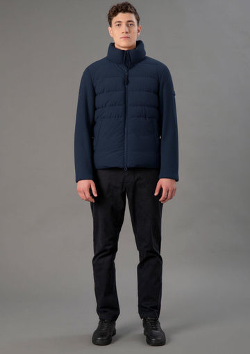 Rihunik Men's Winter Jacket Jhonny Navy Blue