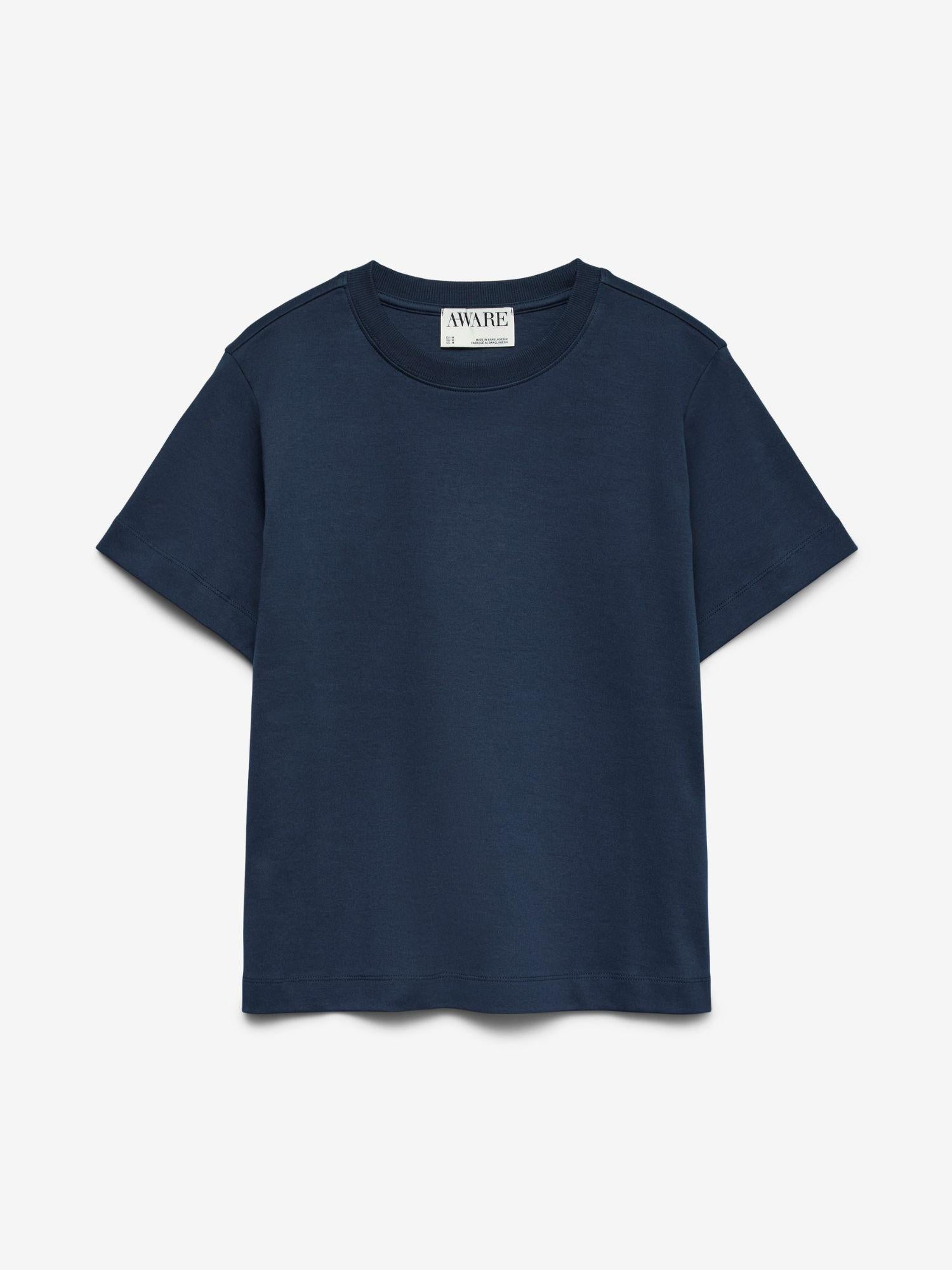 Vero Moda AWNAIMA T-Shirt Donna Dark Sapphire 10294544 Dark Sapphire VERO MODA 