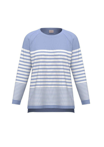 Emme Marella Maglia Donna Emmghiglia Azzurro a Righe