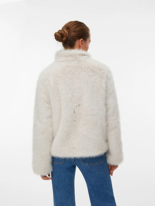 Vero Moda Giacca Invernale Donna VMMONROE Grey Oatmeal