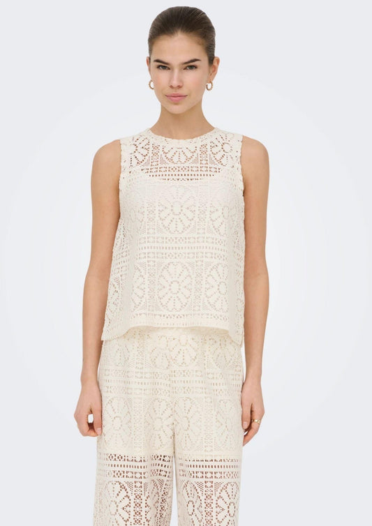 Only - Lian Women's Top White Birch