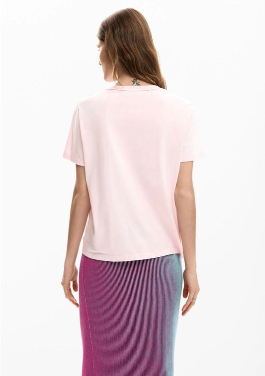 Desigual - Women's Varsovia Pink T-Shirt