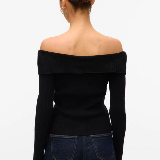Aware Maglia Donna Sia Nera 10329653 Black VERO MODA 