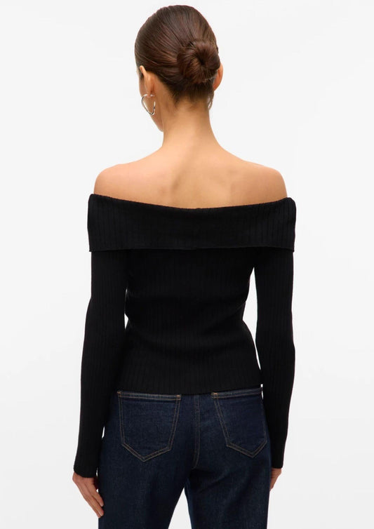 Aware Maglia Donna Sia Nera 10329653 Black VERO MODA 