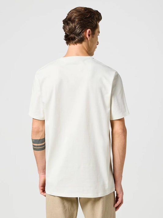 T-Shirt Sign Off Uomo Bianco Vintage