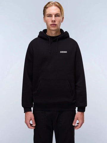 Napapijri Felpa Uomo con Cappuccio Guide Nero