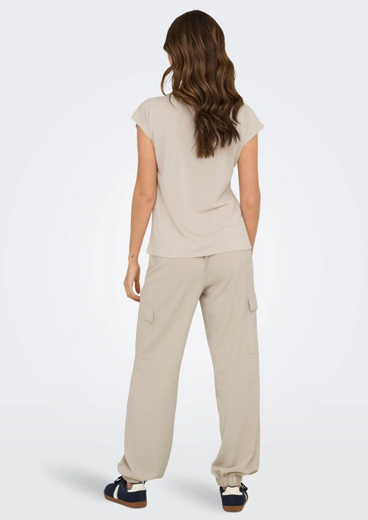 Only Top Women Free Beige