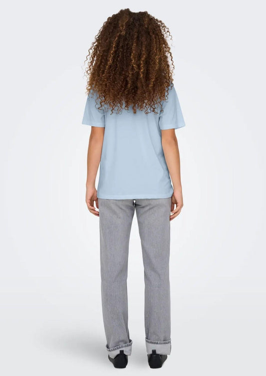 Only - Women's Burst Blue T-Shirt