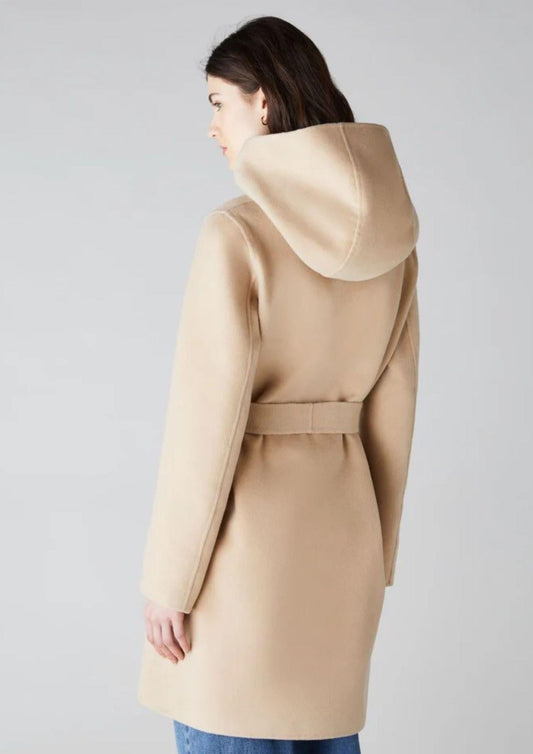 Emme Marella Cappotto Donna Oblato Cammello