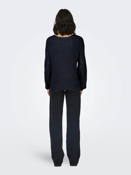 Jacqueline De Yong JDYBADUT Pullover Donna Total Eclipse 15302387 Total Eclipse DTM LUREX JACQUELINE DE YONG 