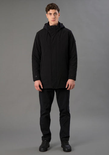 Rihunik Men's Hugh Black Winter Jacket