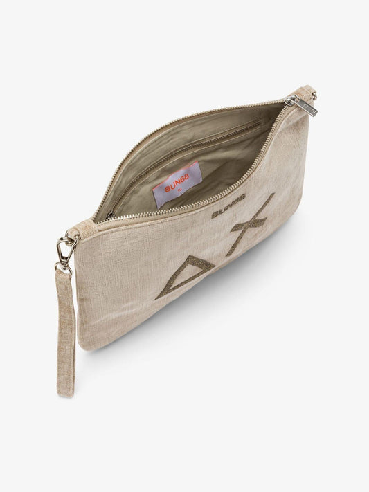 Sun68 Pochette Velvet Beige