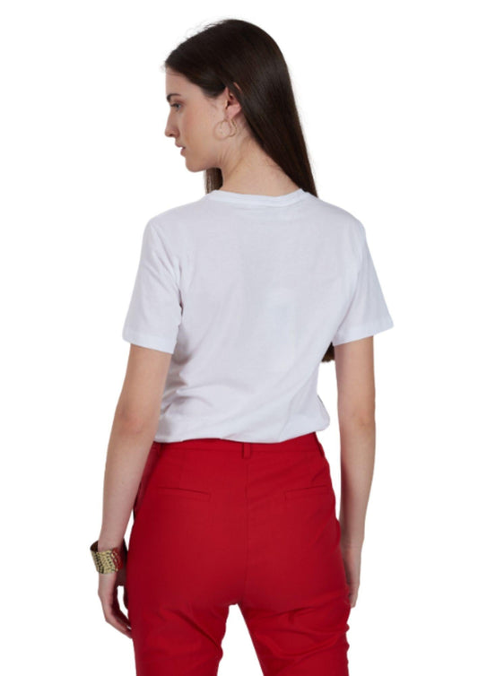 T-shirt Yes Zee Donna Bianca