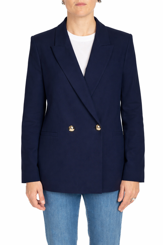 Diana Gallesi - Women's Navy Blue Jacket