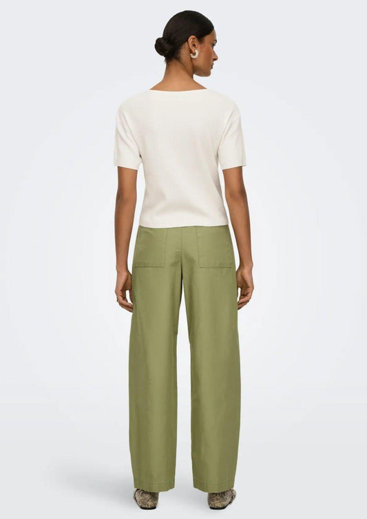 Jacqueline de Yong - Women's Trousers Dried Herb