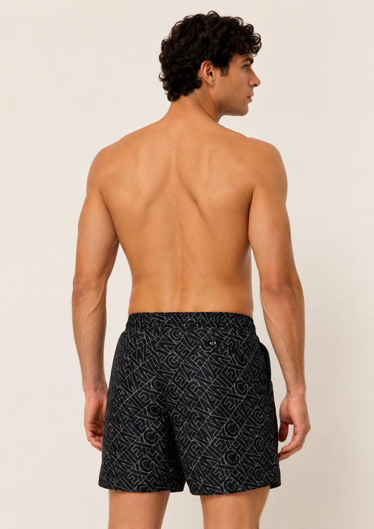 Armani Exchange - Men's Black Swimsuit