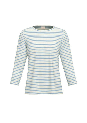 Emme Marella - Maglia Donna Cosetta Bianco e Azzurro