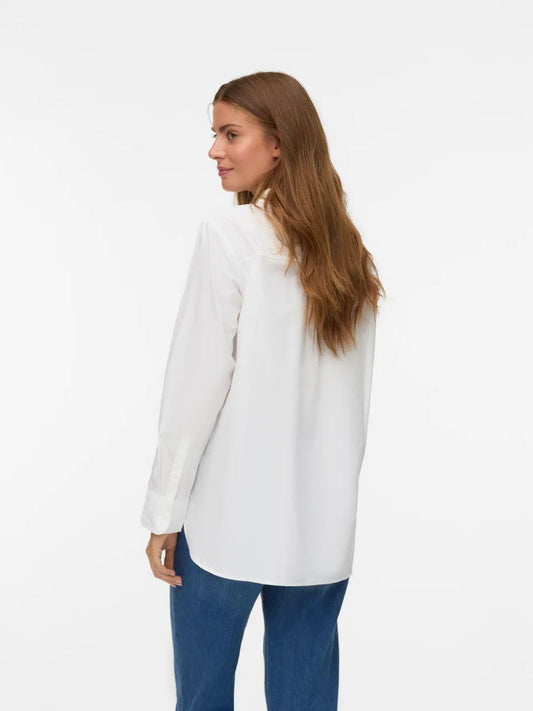 Vero Moda - Women's White Elina Shirt