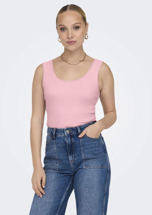 Only - Women's Easy Pink Tank Top
