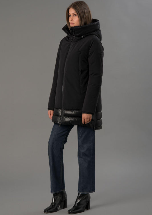 Rihunik Women's Winter Jacket Lisbona25 Black