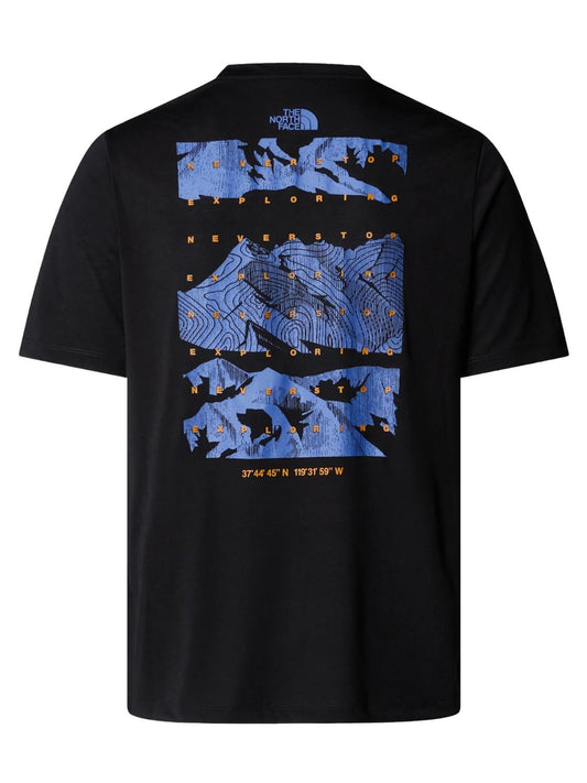 T-Shirt Foundation Mountain Uomo Nero