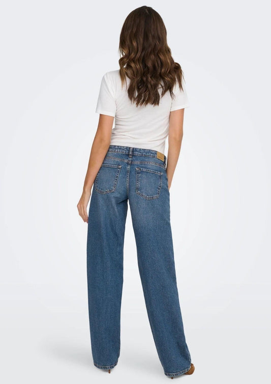 Jacqueline De Yong - Jeans Donna Katie Blu Denim Medio