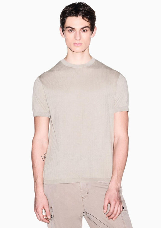 Armani Exchange - Men's Beige Sweater