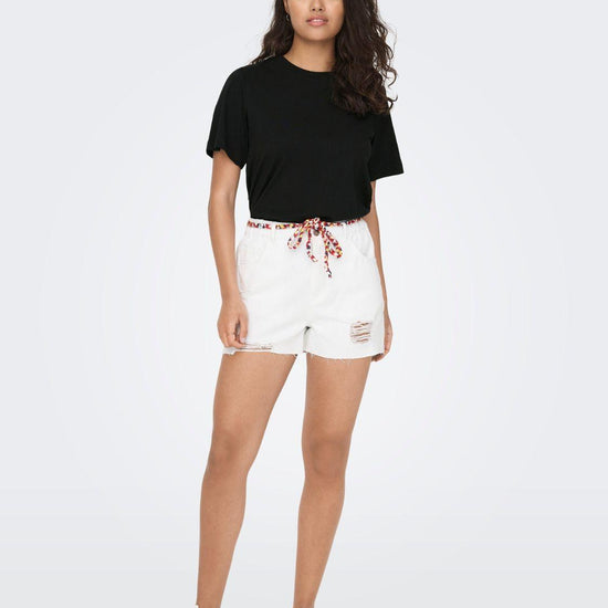 T-Shirt Donna Nero 15292431 Black JACQUELINE DE YONG 