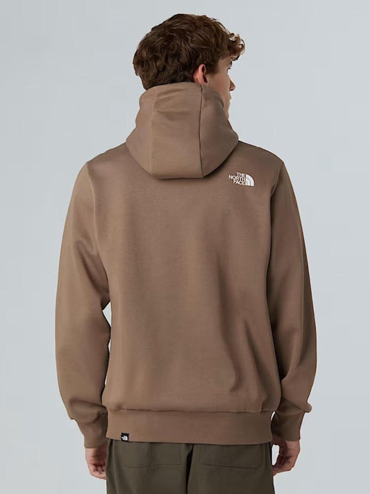 The North Face Felpa con cappuccio Simple Dome Uomo Mocha Brown
