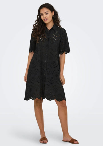 Only - Abito Donna Valais Nero