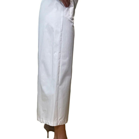Emme Marella Pantalone Donna Tisbe Bianco Latte 2515131042200 004 EMME MARELLA 
