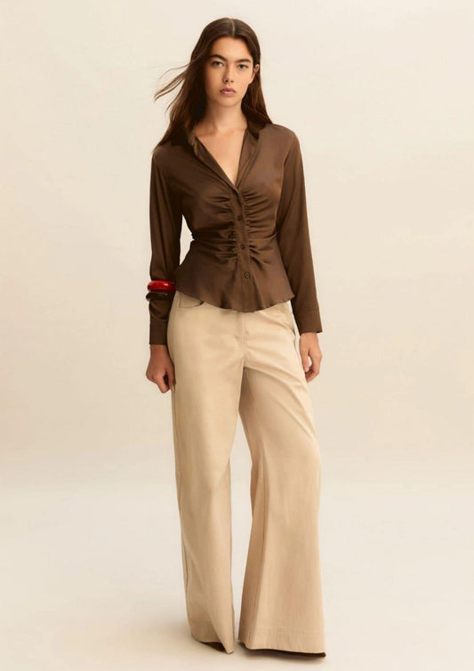 Emme Marella - Women's vacillo Beige Trousers