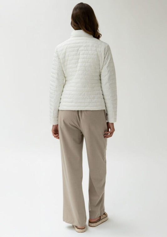 Rihunik Giubbino Donna Mollie Bianco