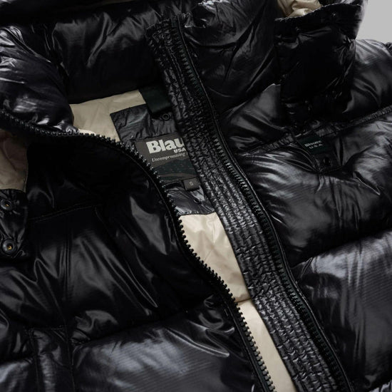 Blauer Giacca Invernale Donna Gloria Nera con Interno Beige BLDC02170 6648 999 BLAUER 