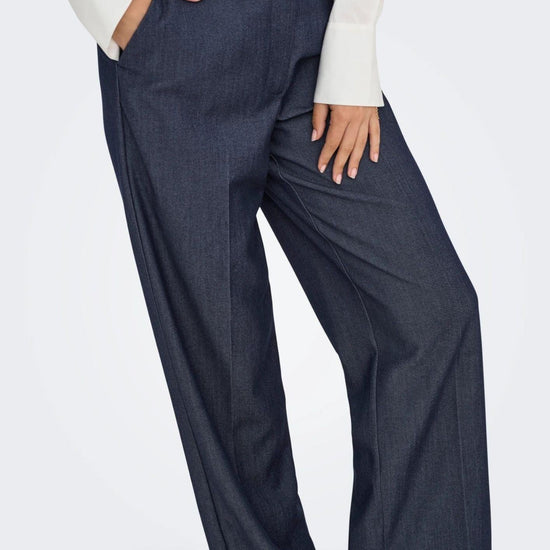 Jacqueline De Yong Pantalone Donna Anthony Blu Denim 15358635 Dark Blue Denim JACQUELINE DE YONG 
