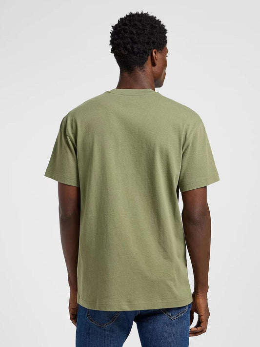 T-Shirt Relaxed Pocket Tee Uomo Mercantile Green