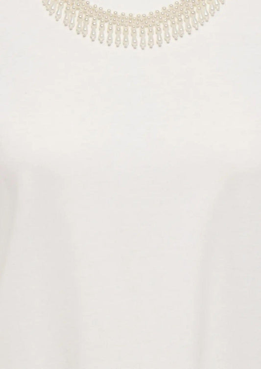 Only Women's Top Parker White