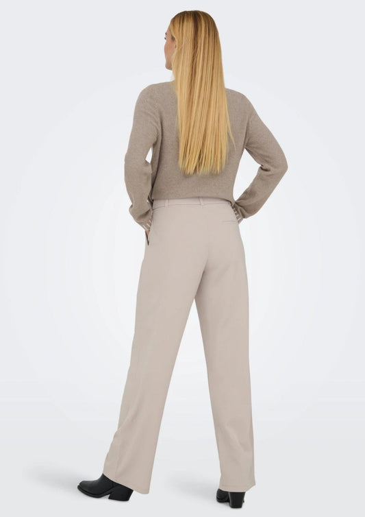 Jacqueline De Yong - Women's Geggo Grey Trousers