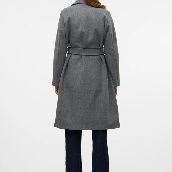 Vero Moda Cappotto Donna Fortuneaya Grigio Medio 10278330 Medium Grey Melange VERO MODA 