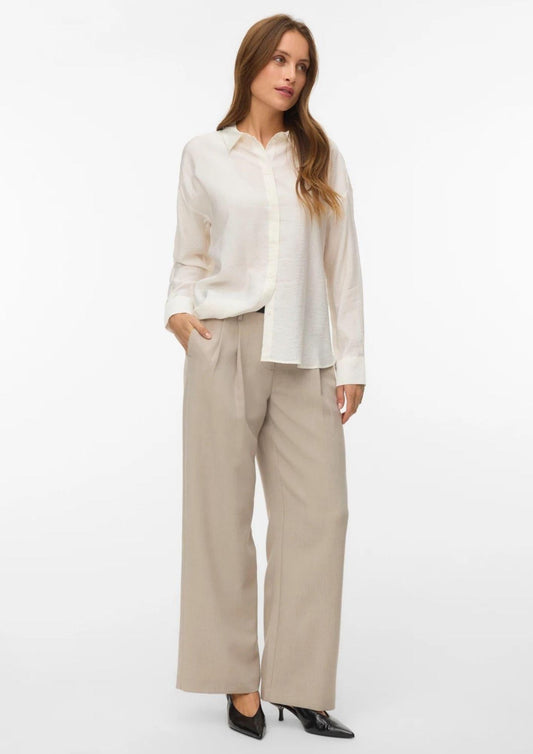 Vero Moda - Women's Kaja White Shirt