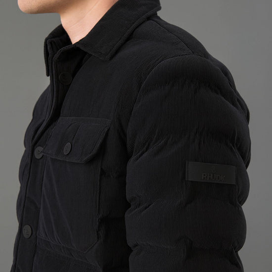 Rihunik Giacca Invernale Uomo Gordon Forest Blu Black RIMA261J F0149 998 RIHUNIK 