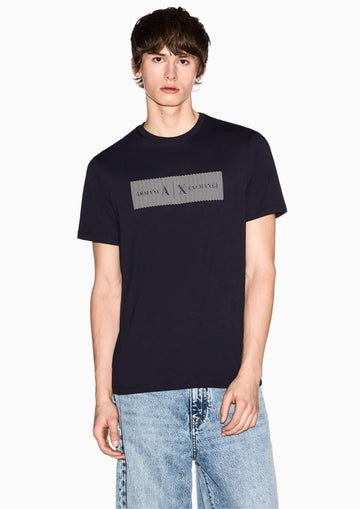 Armani Exchange - T-Shirt Uomo Blu Navy
