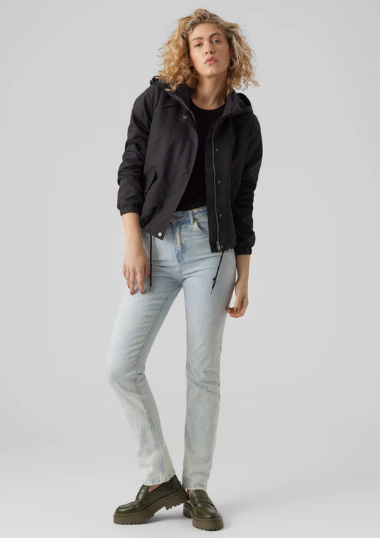 Vero Moda - Women's Zoa Black Parka