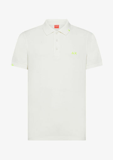 Sun68 - Men's Off-White Polo Shirt