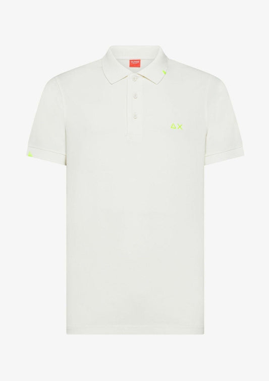 Sun68 - Men's Off-White Polo Shirt